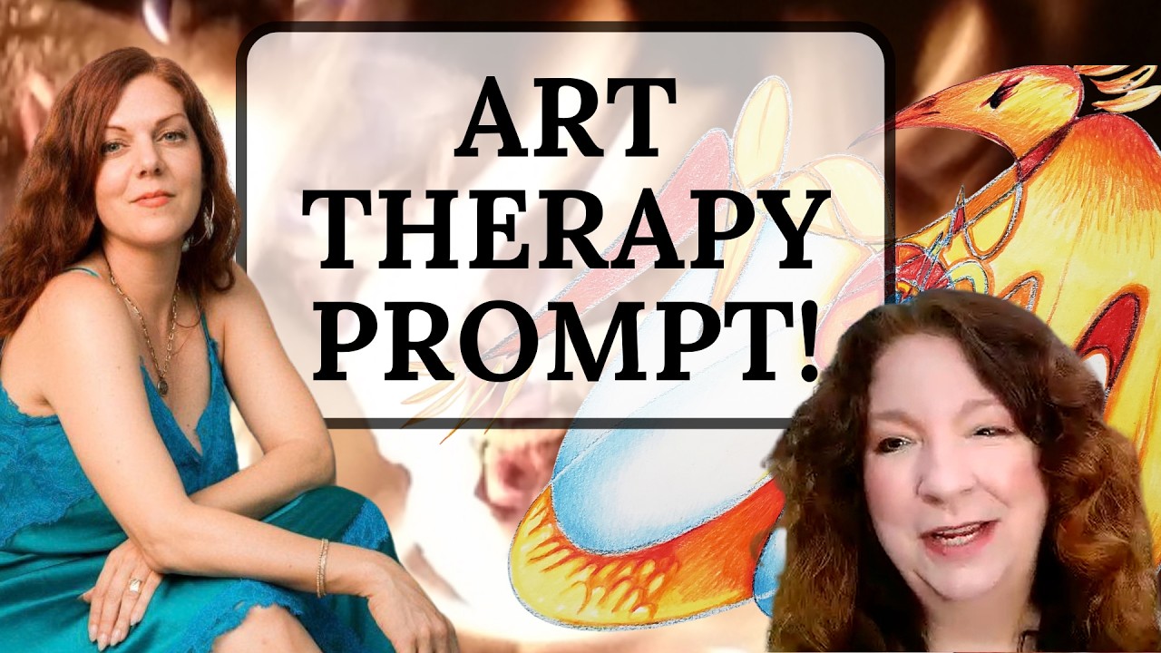 The Benefits of Your Brain on Art with Leah Guzman, and a Fun Art Therapy Prompt!