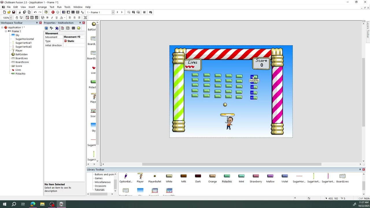 Chocobreak Level Design