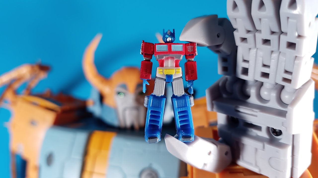 World's Smallest Optimus Prime Review