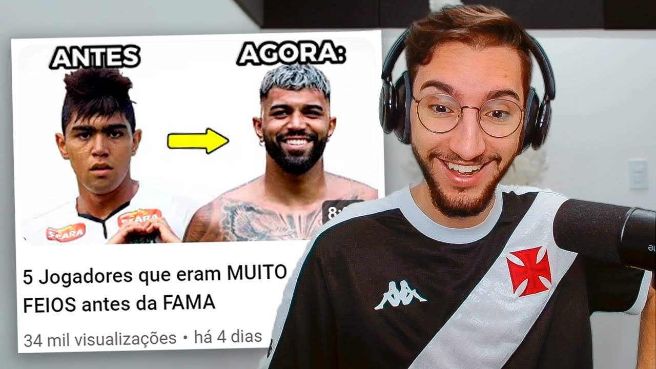 5 Jogadores que eram MUITO FEIOS antes da FAMA kkkk