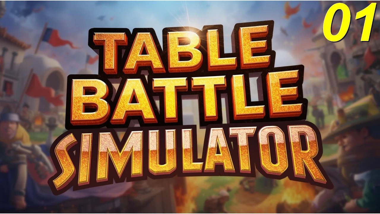 TABLE BATTLE SIMULATOR #01 - CONHECENDO MAIS UM JOGUINHO! INTERESSANTE!