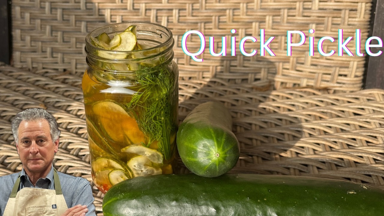 Never Buy Pickles Again!/Easy 10 Minute Pickles