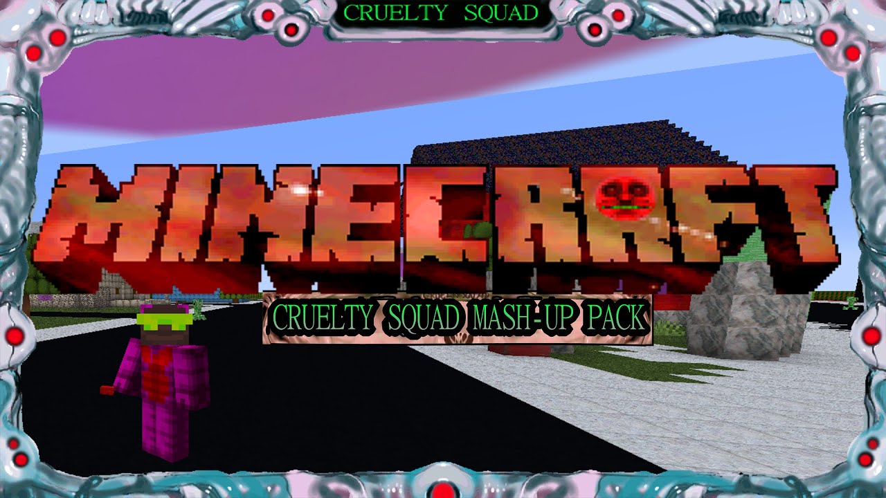 Minecraft: Cruelty Squad Mash-Up Pack Trailer: Coming December 2022