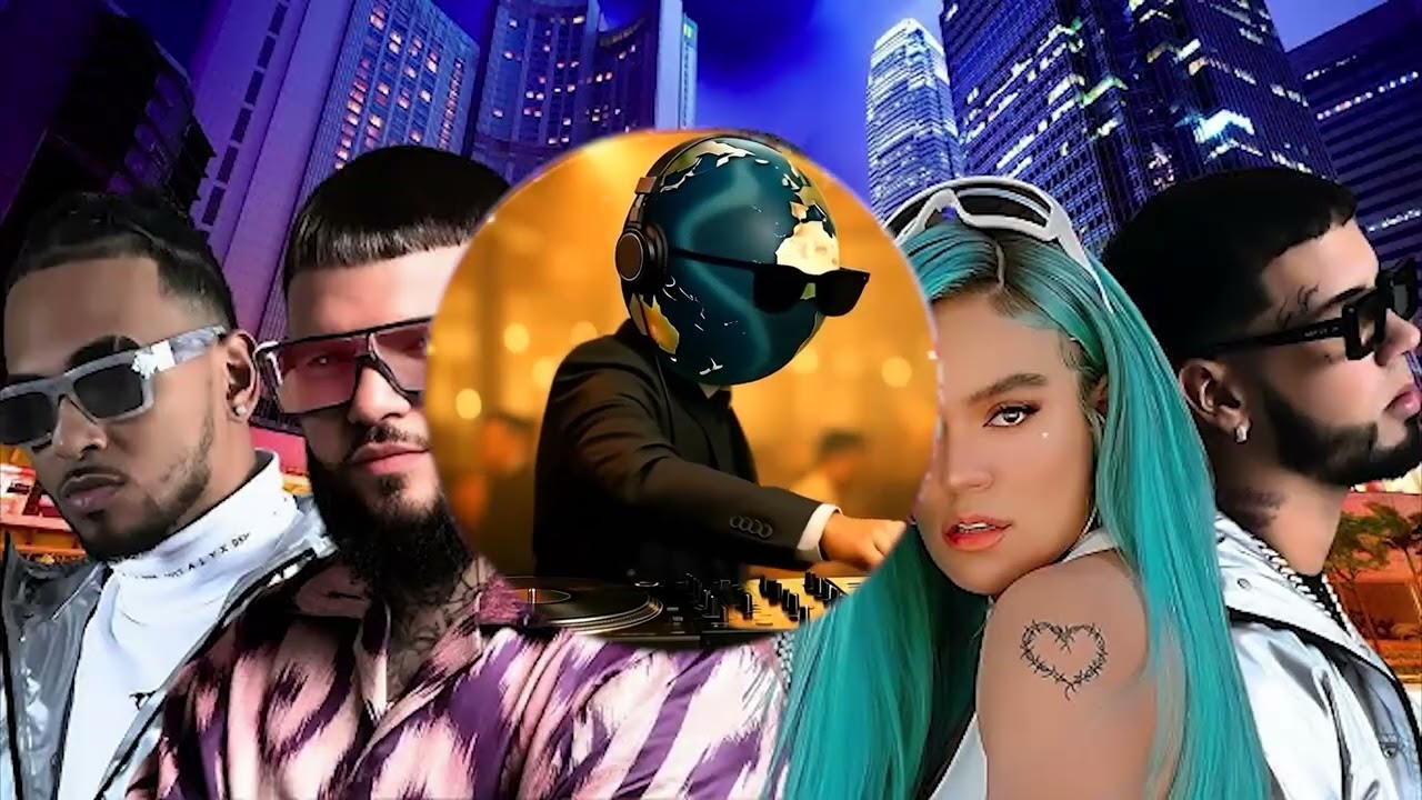 KAROL G, Shakira, BeckyG,Rosalía,Ozuna,DaddyYankee, BadBunny REGGAETON 2025 MIX LO MÁS NUEVO avage 🌍