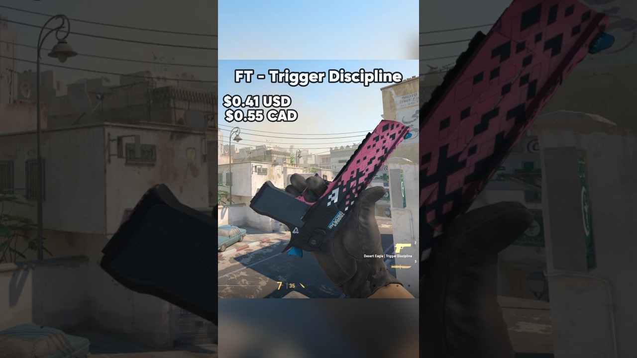Top 5 Desert Eagle Skins Under $1 in CS2! #cs2 #gaming #top5 #ranking #showcase