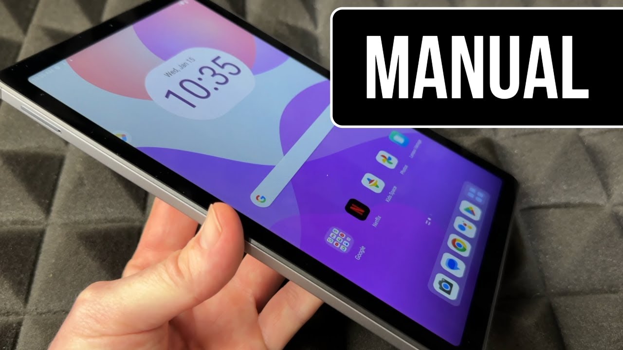 Руководство по настройке планшета Lenovo Tab M9 9