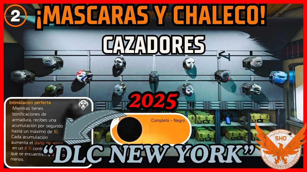THE DIVISION 2 | CAZADORES DLC NEW YORK | COMO COMPLETAR TODOS LOS CAZADORES DE NEW YORK EN 2025