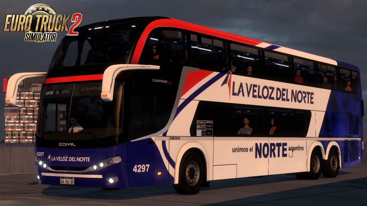 🚌 ETS 2 MOD BUS 022 BUENOS AIRES - SANTIAGO DEL ESTERO |LA VELOZ DEL NORTE