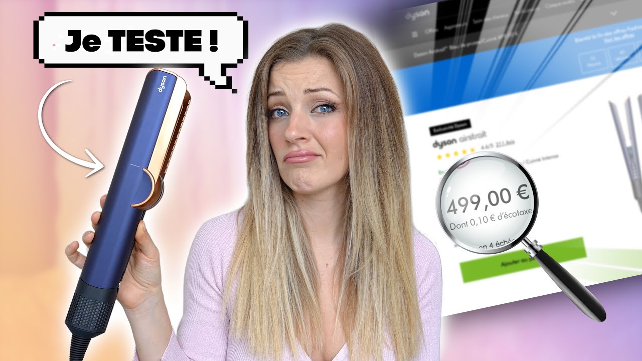 JE TESTE LE NOUVEAU DYSON AIRSTRAIT !