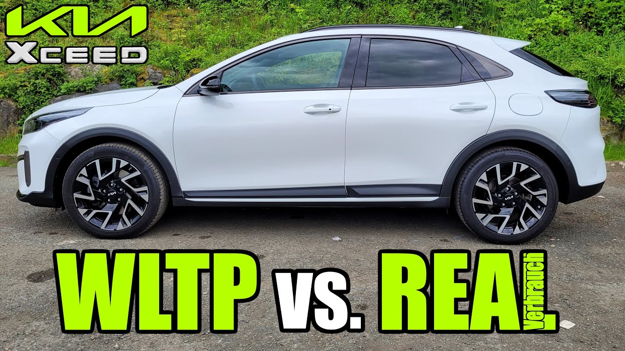 WLTP vs. REAL - Kia XCeed GT-line 1.6 T-GDI (204 PS) Verbrauch Stadt Land Autobahn Test Bericht NEFZ