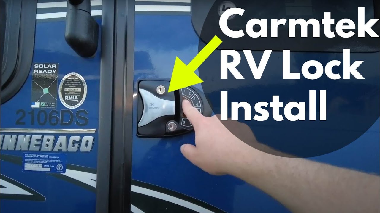 Carmtek Keyless RV Lock Unbox and Install
