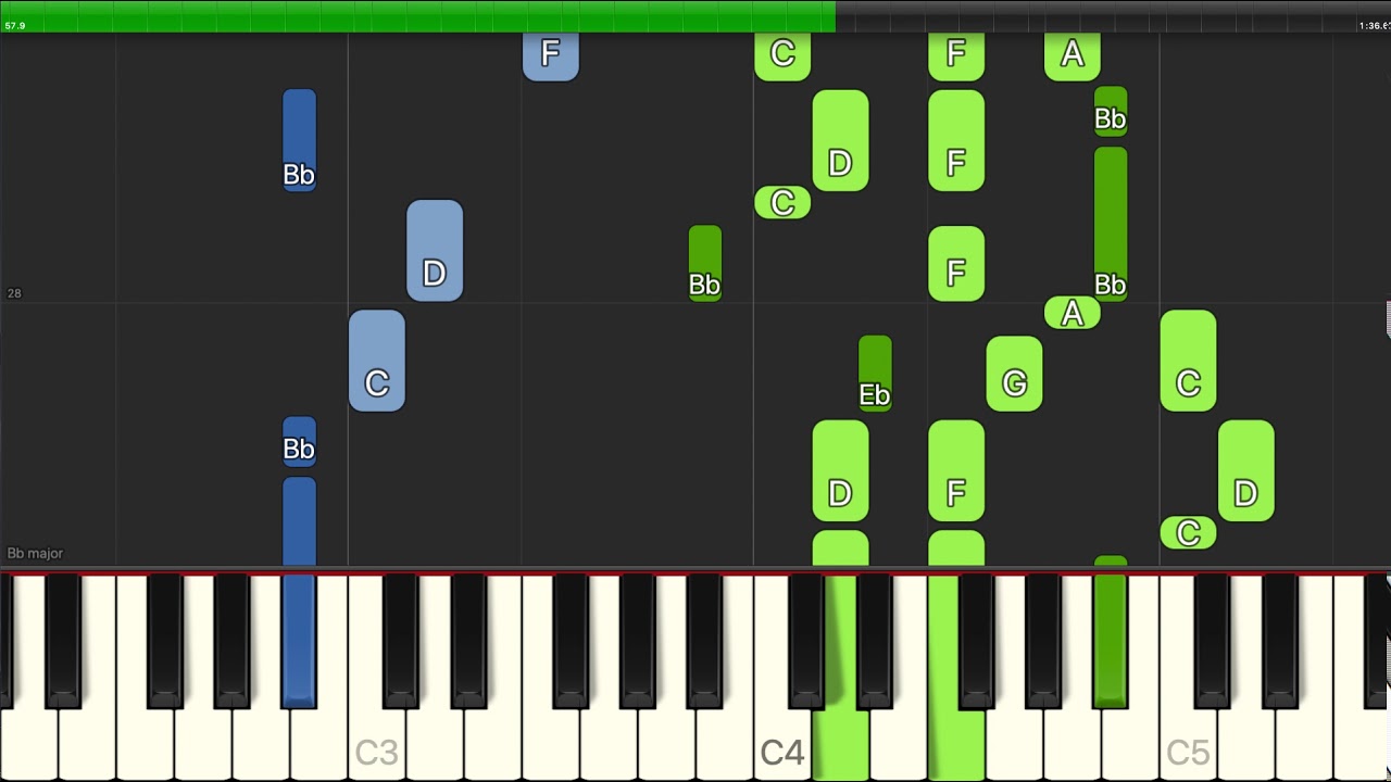 John Dowland - Come Again, Sweet Love (Dowland) - Piano Backing Track Tutorials - Karaoke