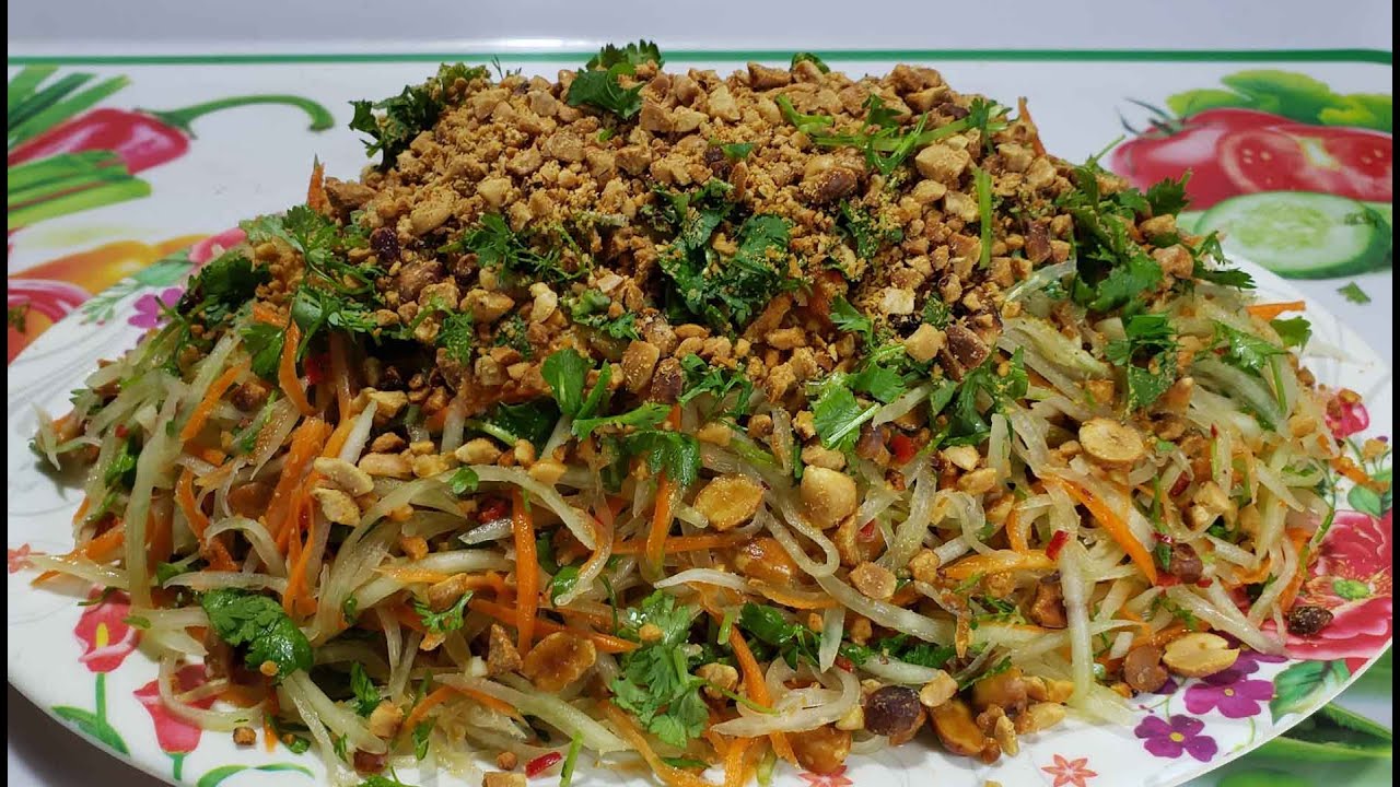 Cách Làm Nộm Đu Đủ Chua Ngọt Hấp Dẫn