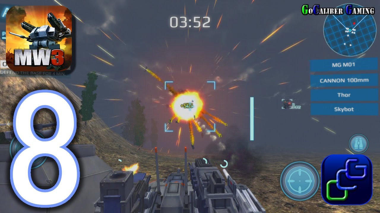 MW3 Metal Wars 3 Android Walkthrough - Part 8 - Campaign: Stages 18-19