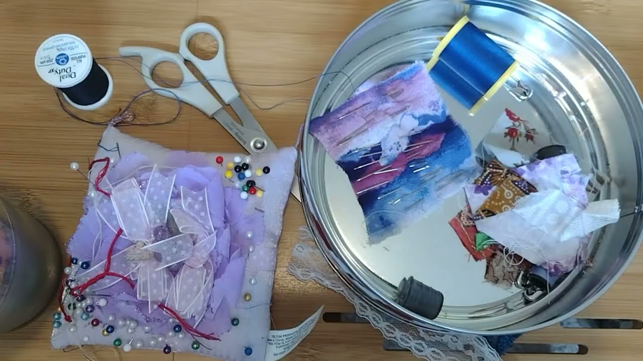 How to Slow Stitch : pin cushion