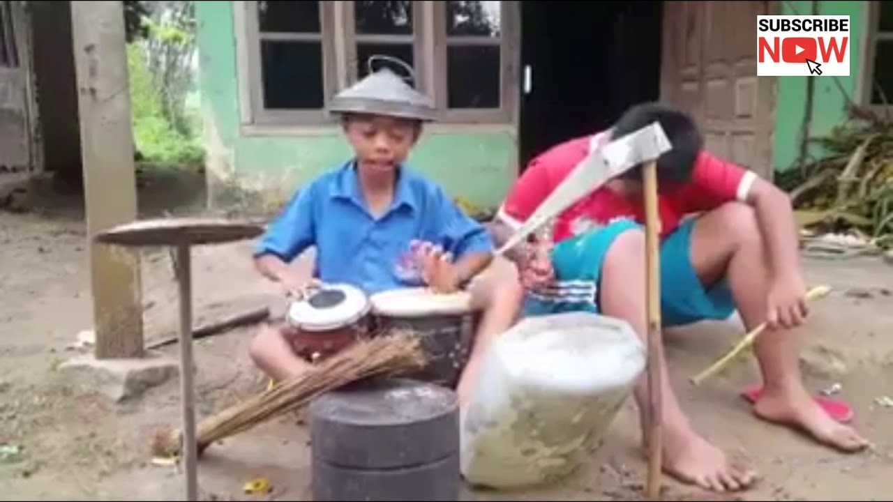Musik kreatif asik dari barang bekas