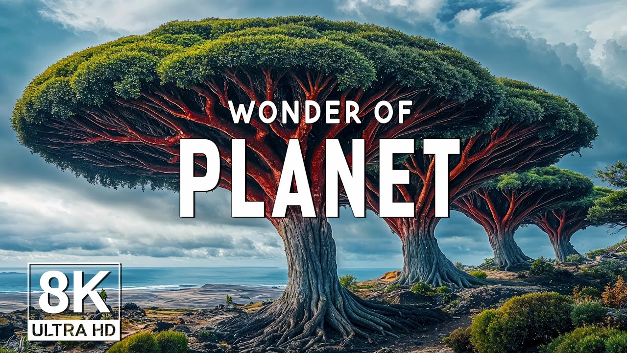 WONDERS OF PLANET - The Most Fascinating Places on Earth - Travel Video 8K