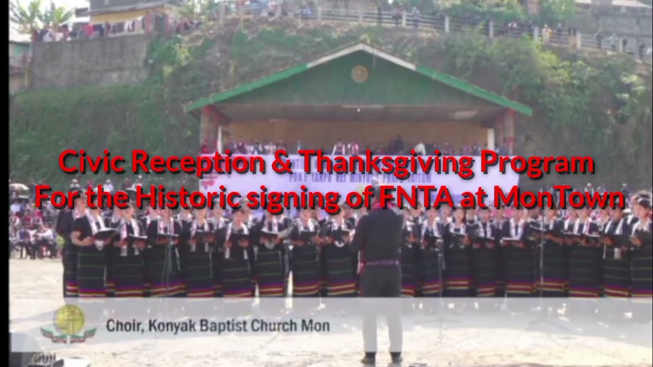 Meaningful & melodious song by #Konyak_Baptist_church_Mon: #Frontier_Nagaland_Territorial_Authority