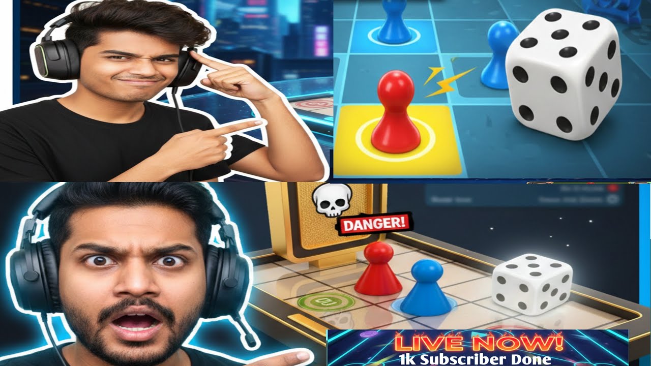 😱Today live match ludo king