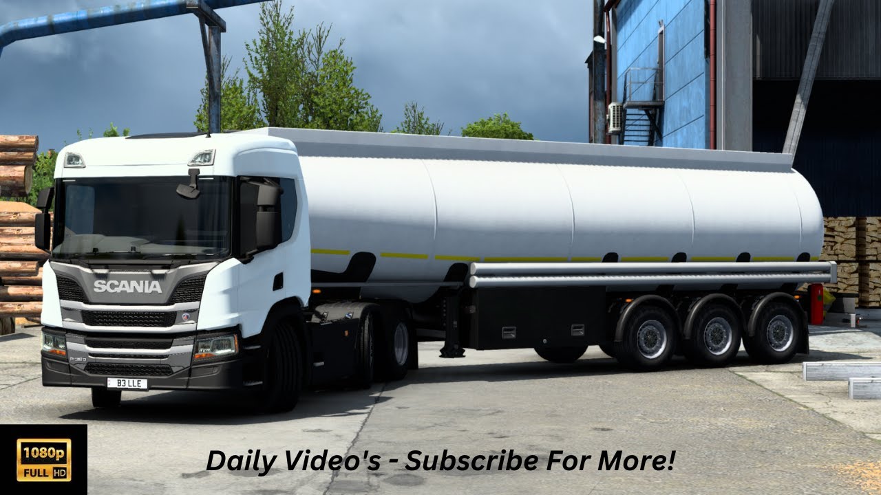 HEAVY TRAFFIC IN FELIXSTOWE! | Realistic Fuel Transportation | Scania P380 | P3