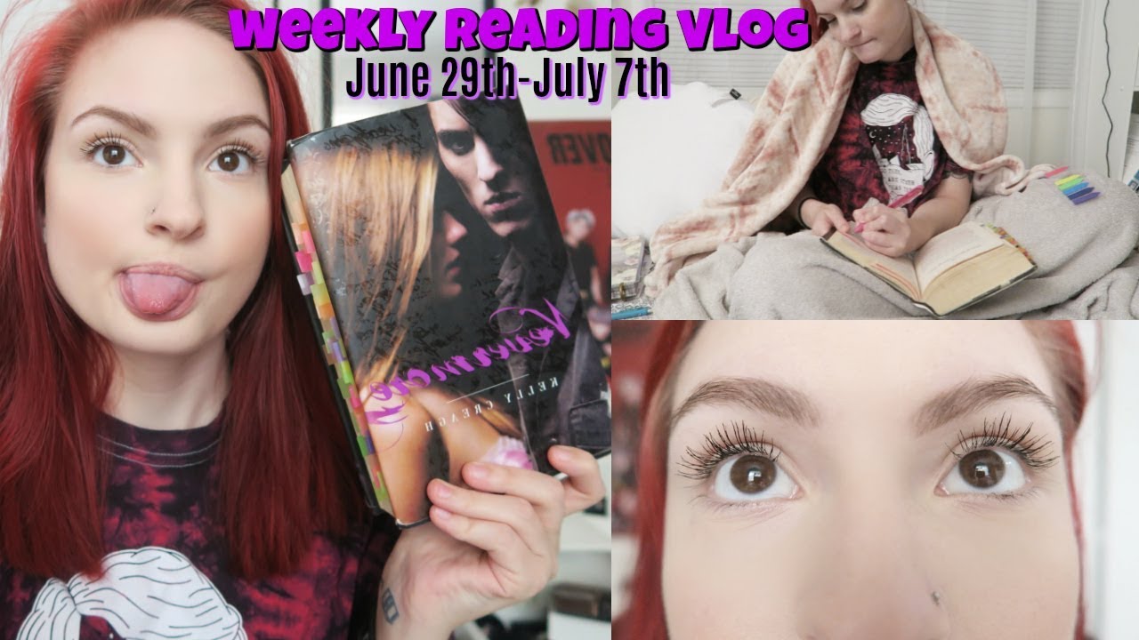 Edgar Allan Poe & New Brows ✨ | Weekly Reading Vlog | June 29-July 7 |