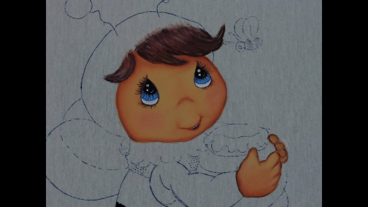 Pintura en Tela - Niño Abejorro