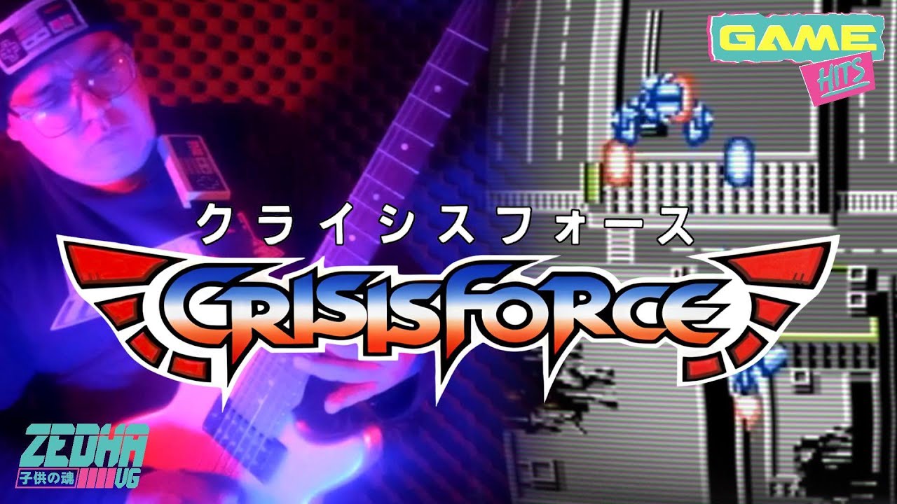 CRISIS FORCE Stage 1 (Famicom) &ndash; Guitar Cover | Konami&rsquo;s Forgotten Masterpiece