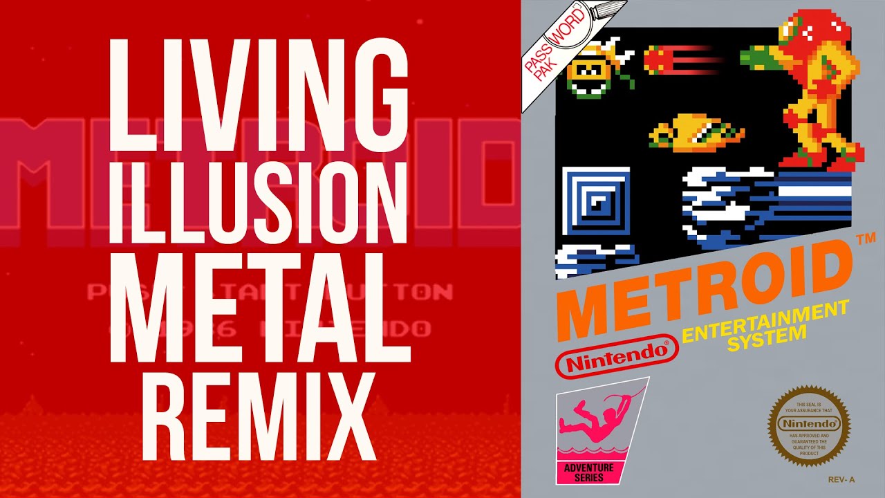 Metroid NES - Metal Remix Music Video - Living Illusion