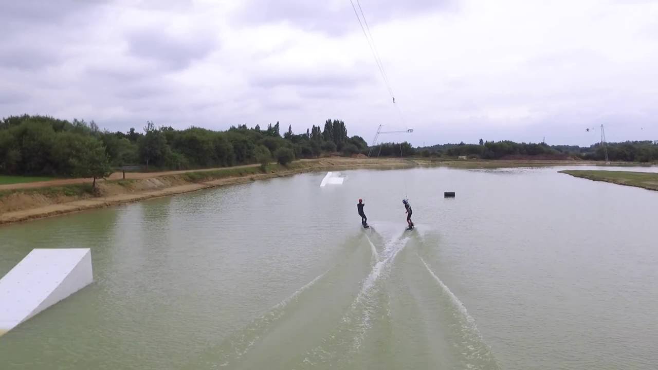 Anjou  Wake Park : module set up Sept 2016