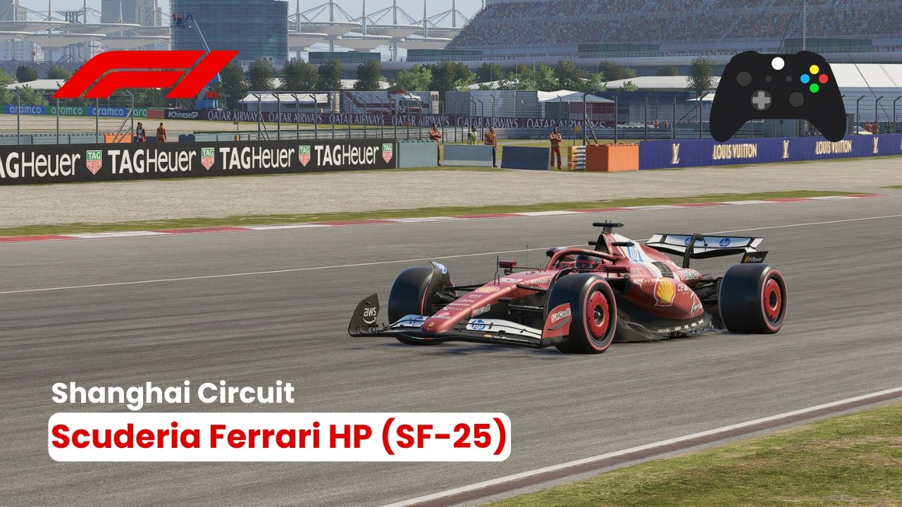 Chinese GP Scuderia Ferrari HP (SF-25) Hotlap | F1 25