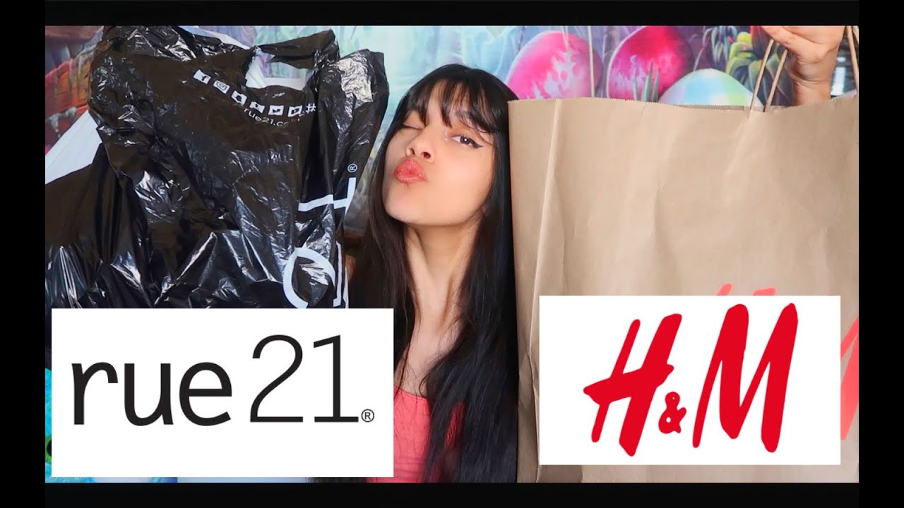 BLACKPINK x H&M / RUE 21 TRY-ON HAUL !!🖤💗