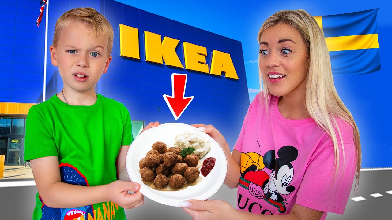 Eating ONLY iKEA food for 24 Hours!!