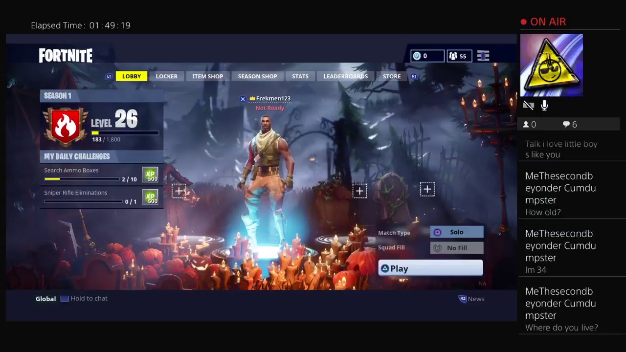 Fortnite battle royale Random Matchups