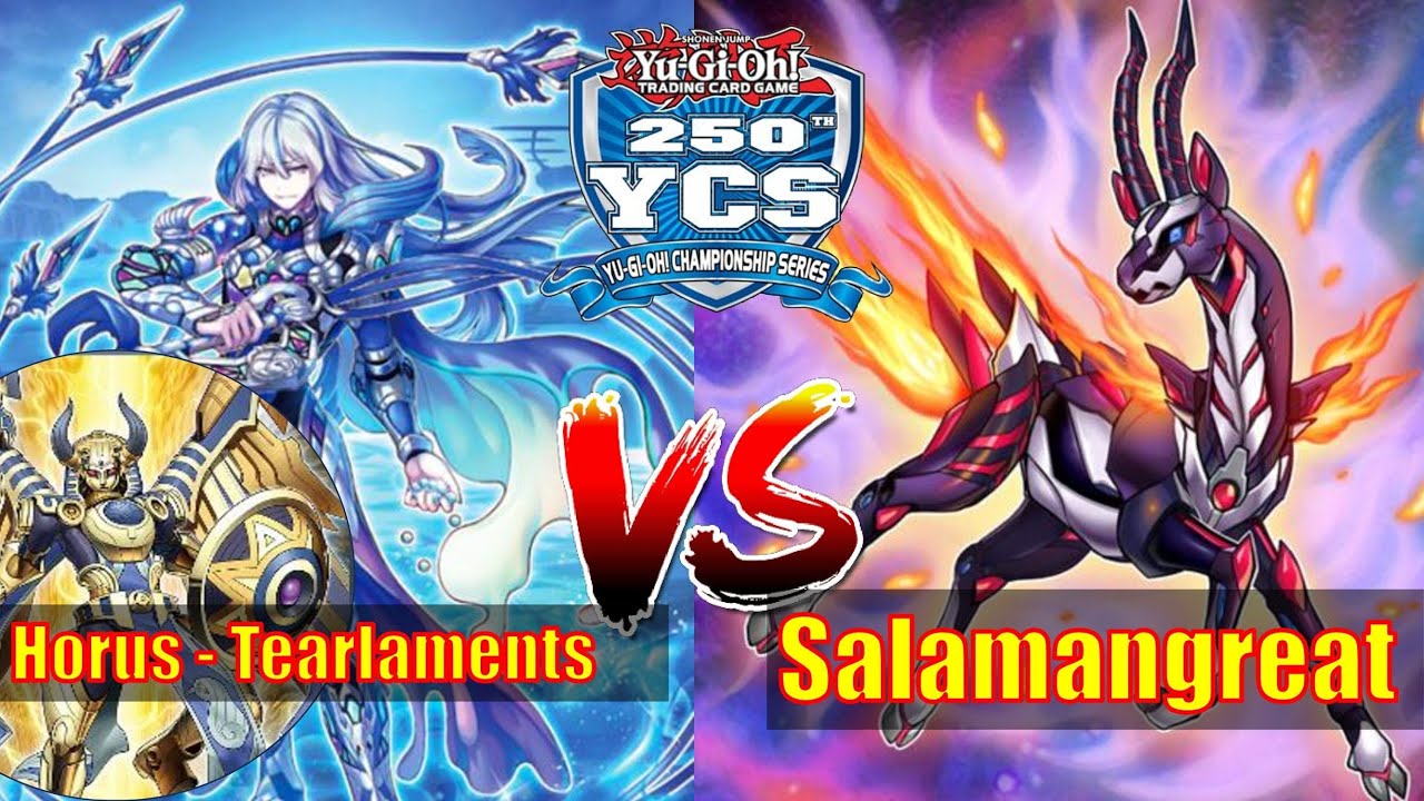 YuGiOh! YCS Richmond TOP 32 | Horus - Tearlaments VS Salamangreat