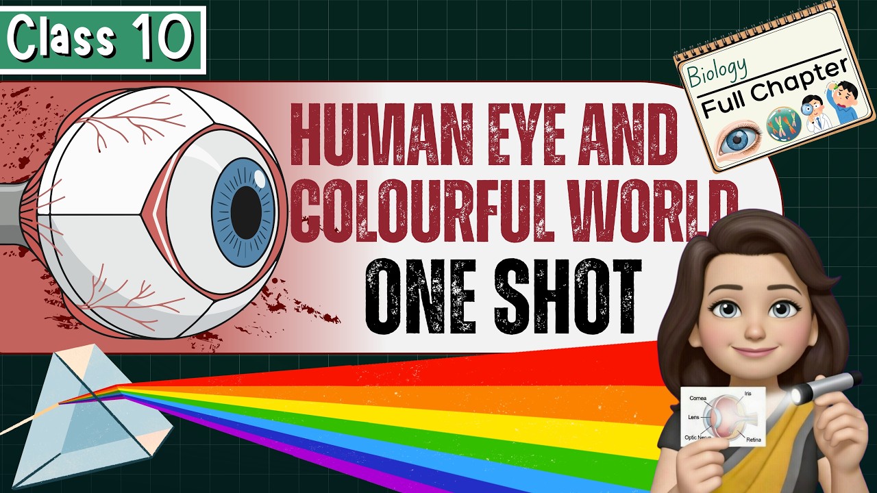 Human Eye & Colourful World Class 10 One Shot | complete chapter Boards 2026