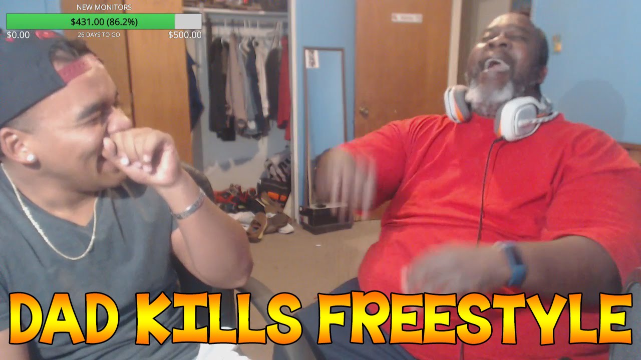 Dad Kills another Freestyle!(WARNING)#MILKDUD