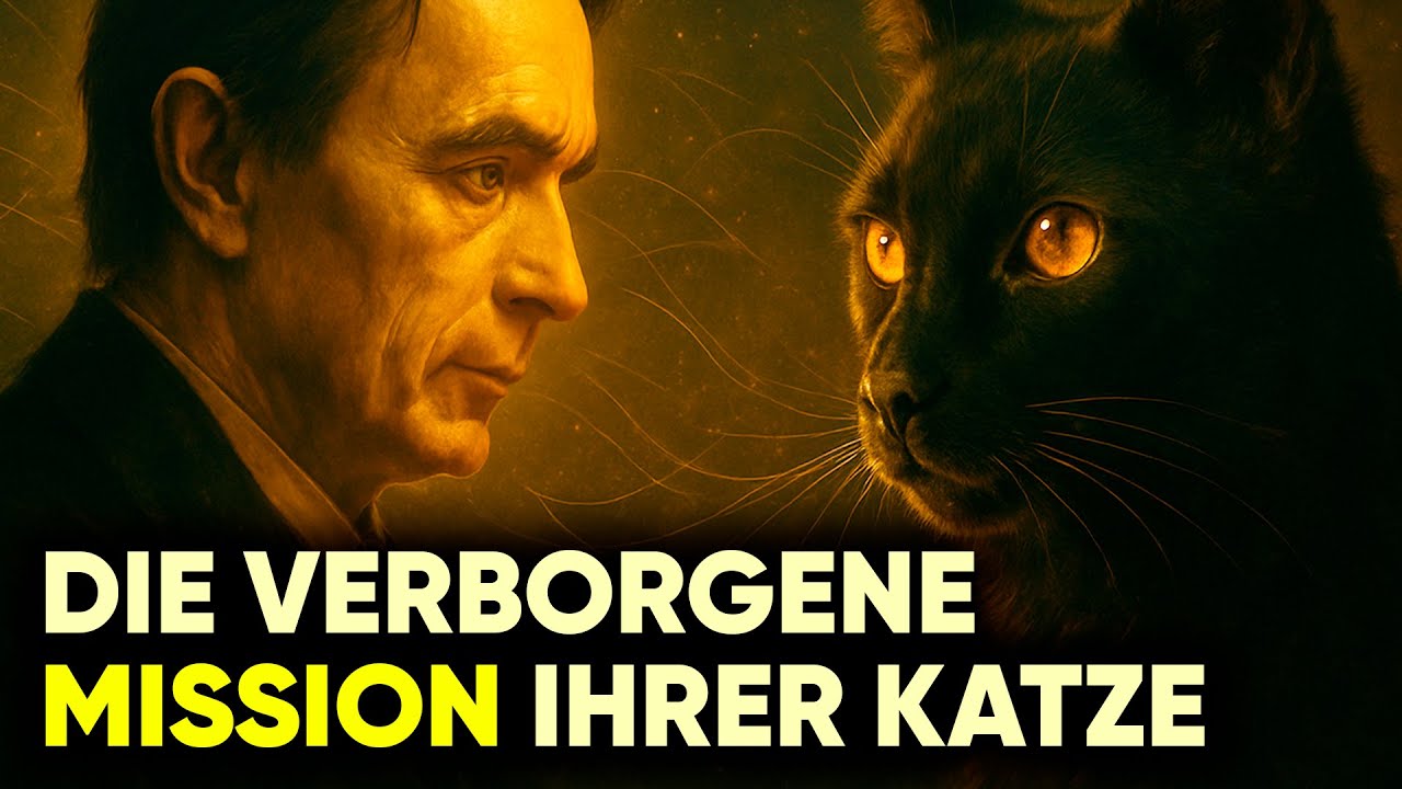 Deine Katze ist nicht nur ein Haustier – Rudolf Steiner erklärt seine spirituelle Aufgabe