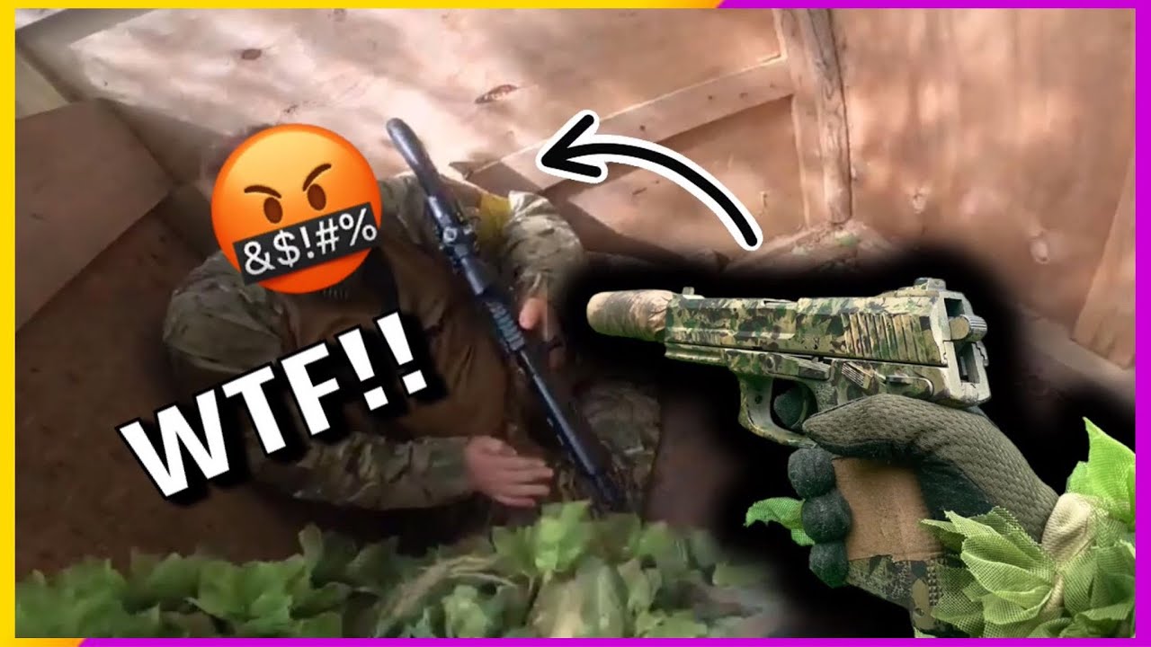 AIRSOFT GHILLIE ANNIHILATES ENEMY TEAM WITH SILENT PISTOL!! (Mk23 SOCOM Gas Pistol NBB Tokyo Marui)