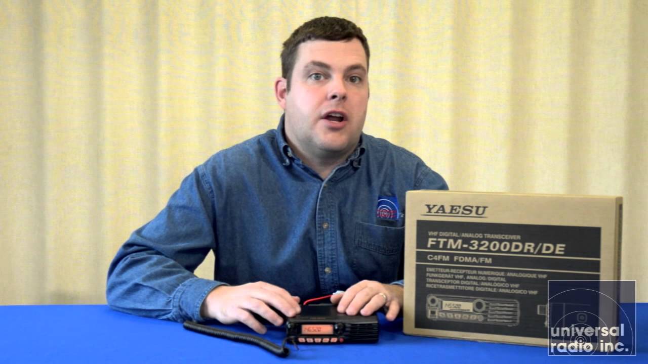 Universal Radio presents the Yaesu FTM-3200DR