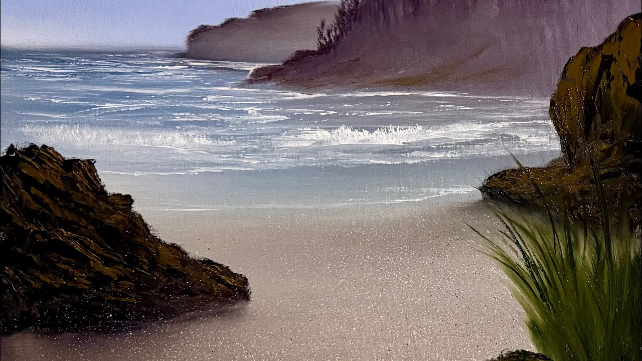 Day Seascape Tutorial on 16x20