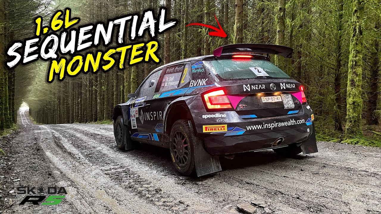 FULL SEND IN 1.6L SEQUENTIAL SKODA R5.. I COULD HAVE KILLED US!