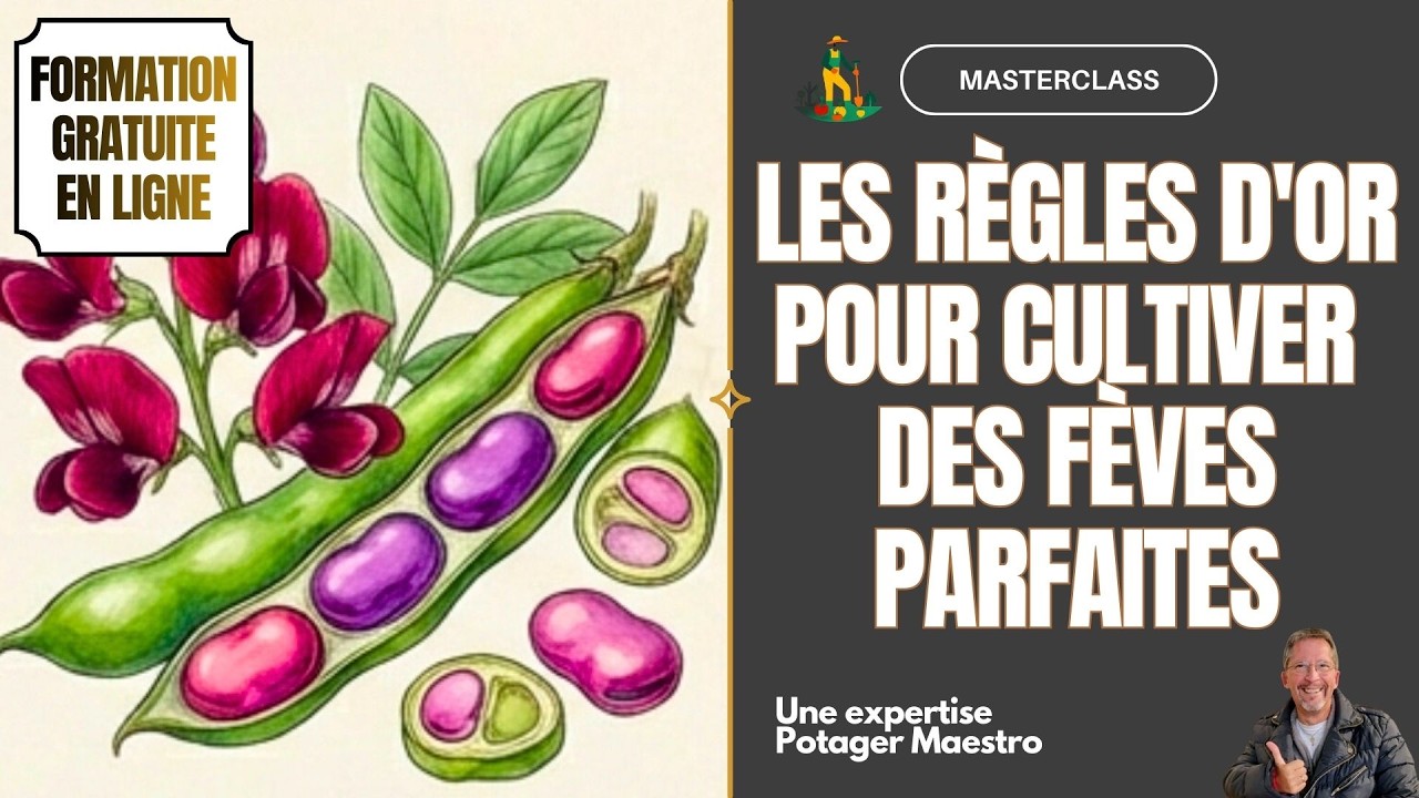 FÈVES PARFAITES : Les Règles d'Or Du Semis à la Récolte | Masterclass 🎓