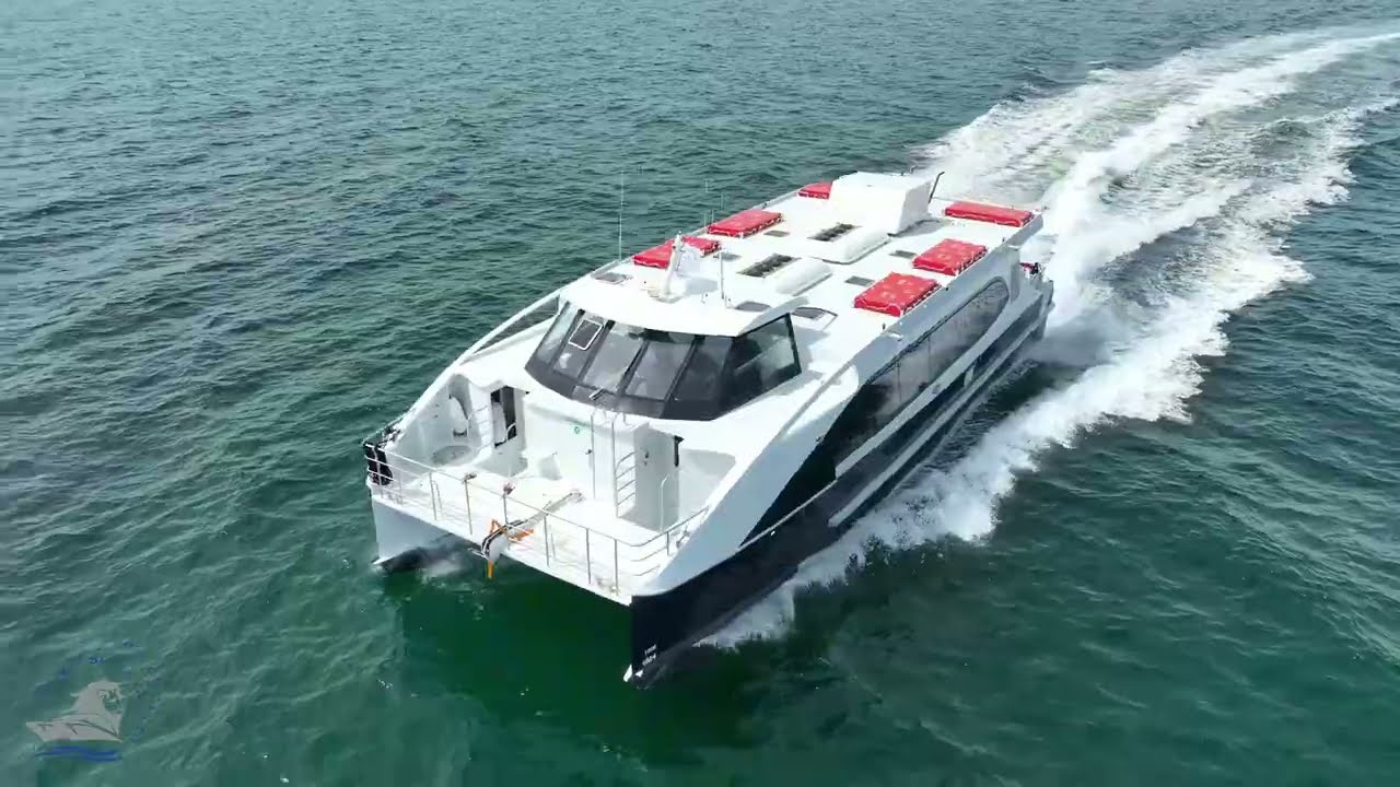 SeaCoach 1880 Launch | New 100-Passenger Ferry for West Africa