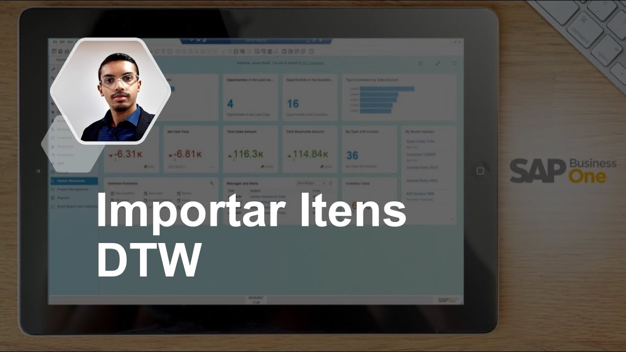 Como importar cadastro de itens usando DTW - SAP Business One