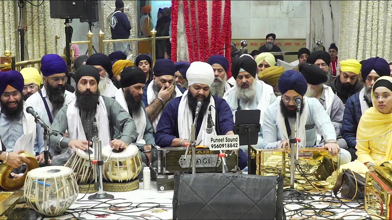 🔴Live ! Day -4 Larivaar Kirtan Samagam | Akhand kIrtani Jatha Delhi Regd| Gurudwara Sis Ganj Sahib