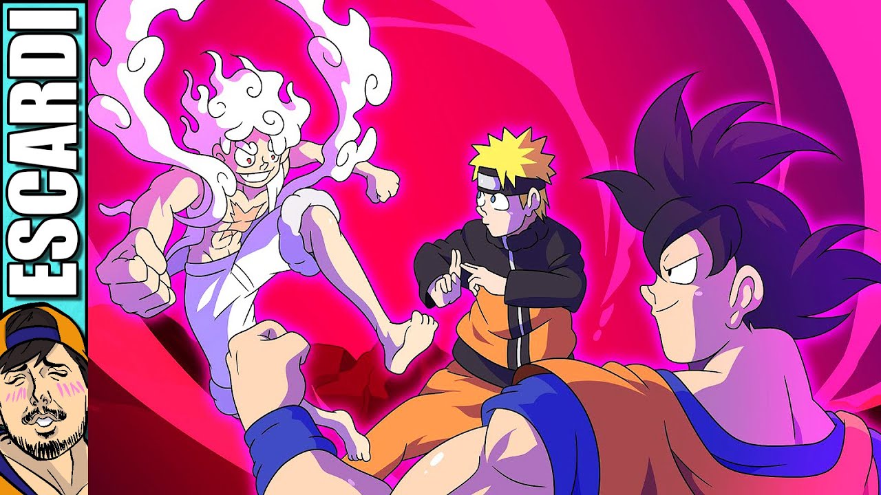 GOKU vs LUFFY vs NARUTO [ Fandub Español ]