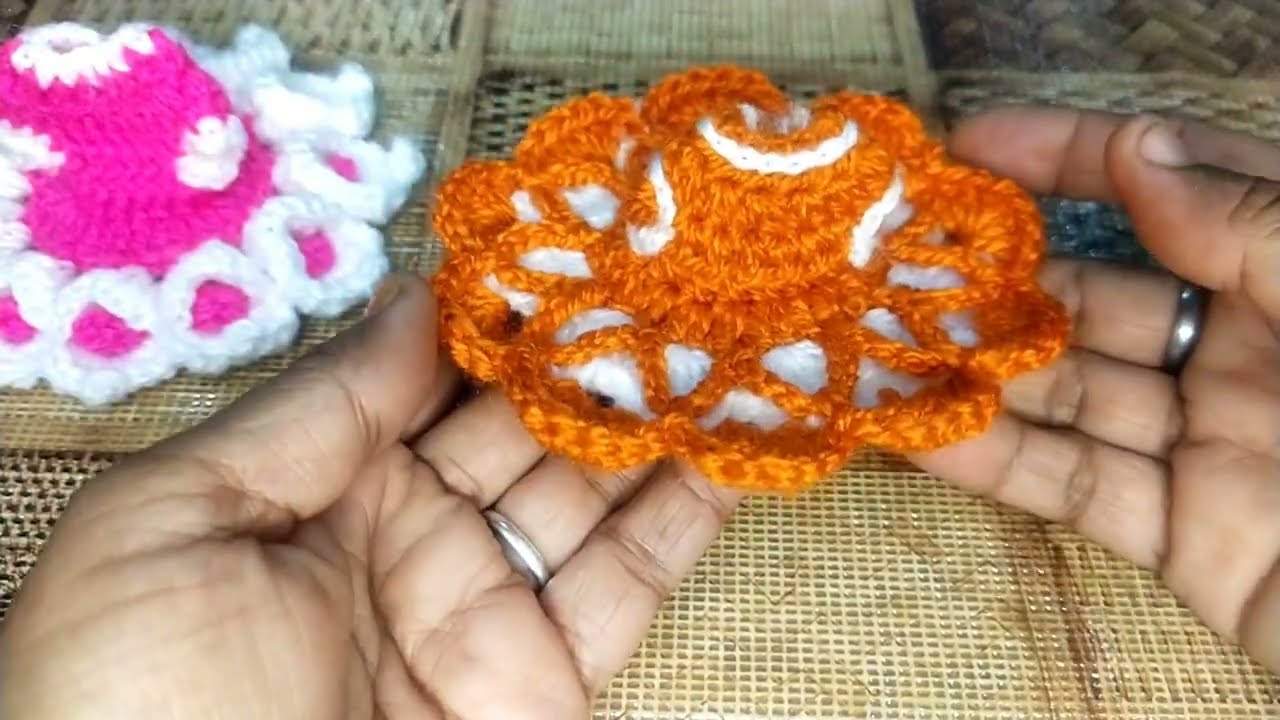 make new design/ for 0 no krishna dress#crochet #tutorial video 