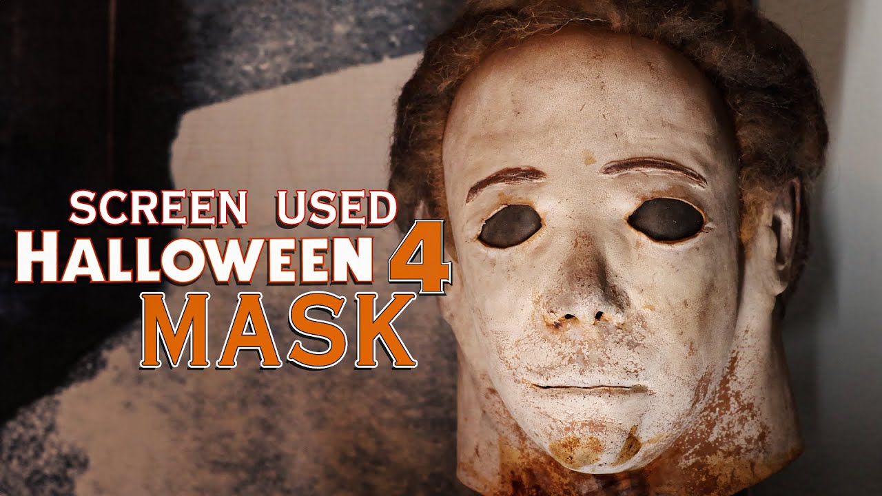 Halloween 4 Screen Used Mask