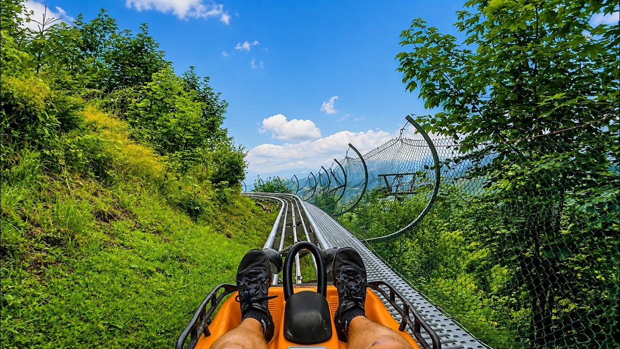 Kolbensattel Alpine Coaster - 2,5 km lang! (Bayern 🇩🇪)