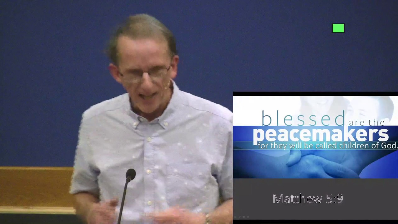 The Beatitudes: Blessed are the Peacemakers
